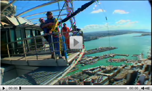 2. Hysterically bad video of ZQ infamous bungee jump