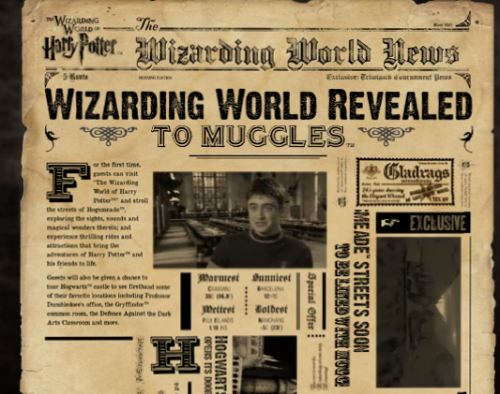 5. Wizarding World of Harry Potter